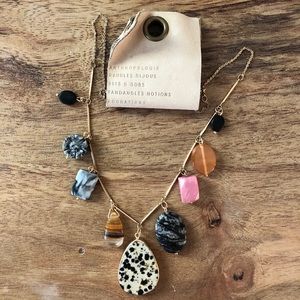 Anthropologie Multi stone Necklace